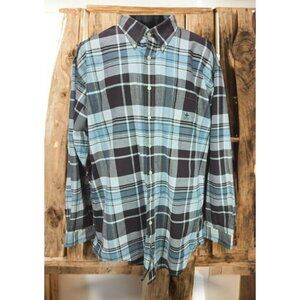 Cinch Mens‎ Western Style Plaid Shirt XXL Cotton Long Sleeve Casual